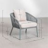 meble ogrodowe w zestawie Ariza sofa, stolik i fotel ogrodowe meble komplet